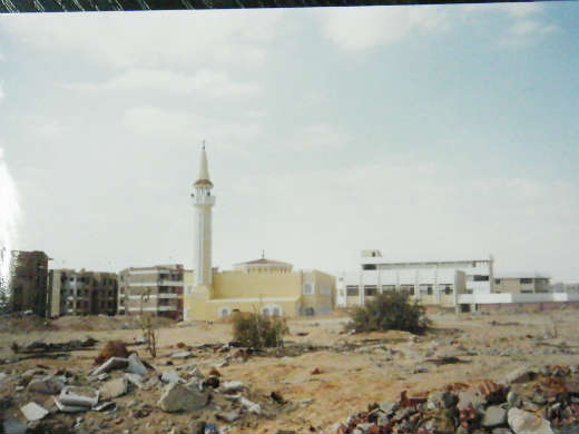 لقطه خارجيه لمسجد الرحمن